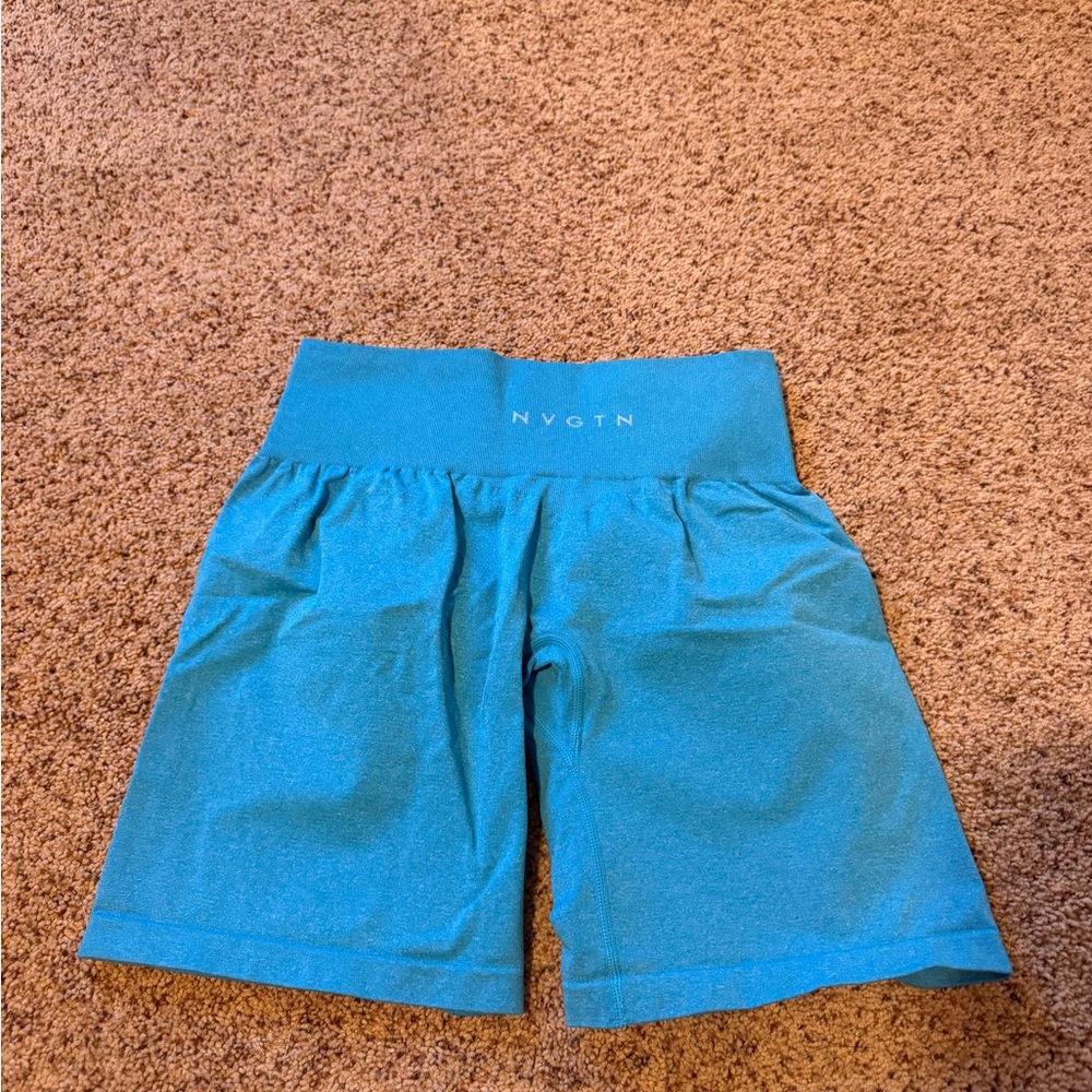 NVGTN Vibrant Blue Athletic Shorts